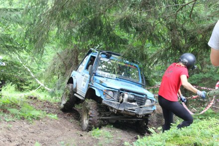 Z trasy rajdu Women's Challenge 4x4